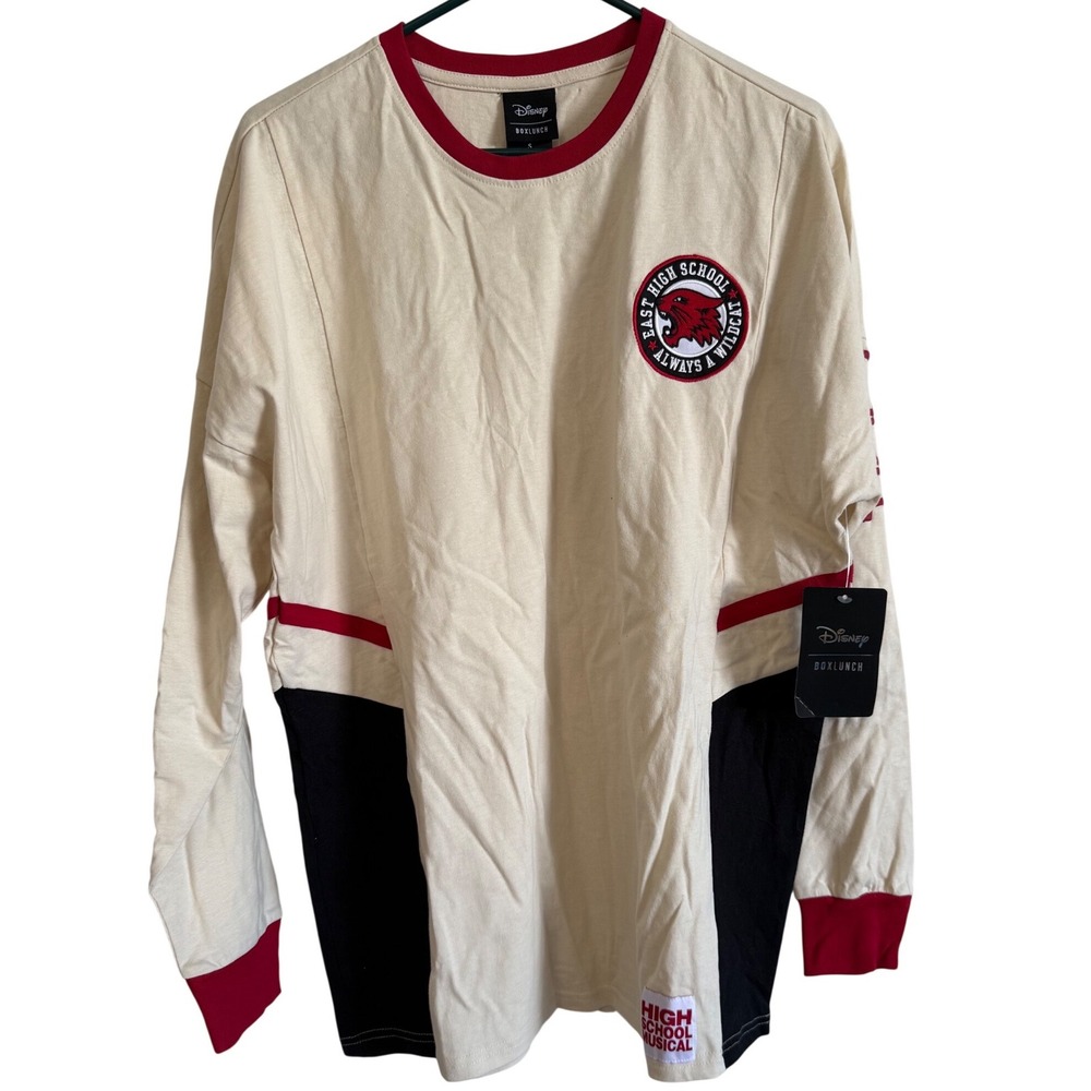 Disney High School Musical Wildcats long sleeve spirit jersey shirt Womens small